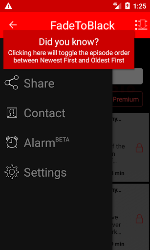 Screenshot Fade To Black