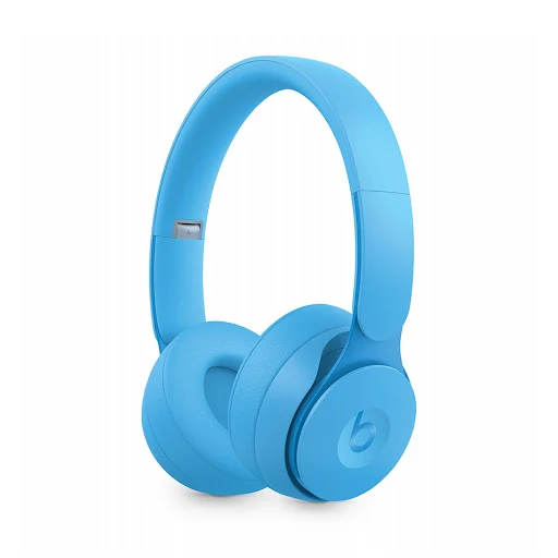 Tai nghe Beats Solo Pro Wireless Noise Cancelling Headphones - More Matte Collection - Light Blue, MRJ92ZP/A