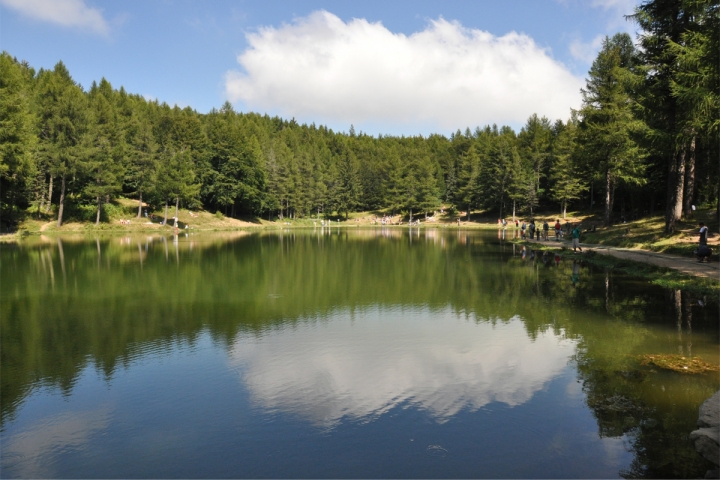 Lago della Ninfa di ciubecca