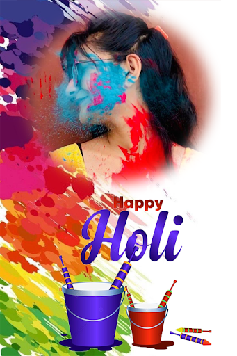 Screenshot Happy Holi Photo Frame 2024