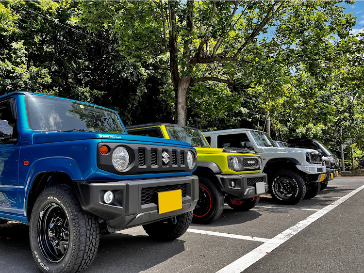 ジムニーの時を戻そう・純正が好き・オフ会・メタセコイア並木・みんなちがってみんないいに関するカスタム事例の投稿画像4枚目