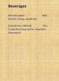 Nepolian's Cage menu 3