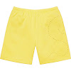 laser cut s logo sweatshort ss21