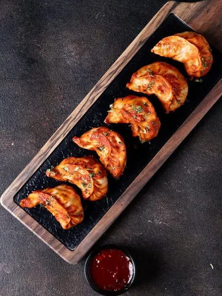 Chicken Tandoori Momos [6 Pieces]