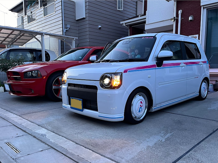 ミラ トコットのDIY・サイドブレーキ・ドリンクホルダーコンソール・熱中症に注意に関するカスタム事例の投稿画像1枚目
