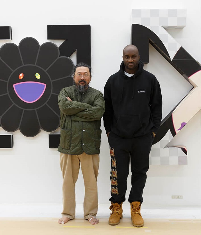 村上隆 MURAKAMI Takashi's art collaborator Virgil Abloh ヴァージル