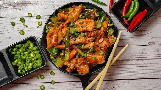 Stir Fried Chicken In Oyster Sauce