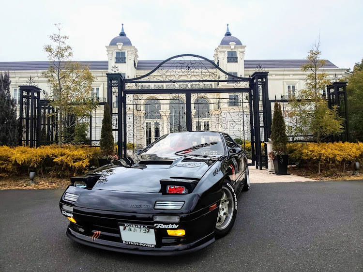RX-7のFC3S・ミッチー撮り・ストック写真・ナンバMG5・ちいかわに関するカスタム事例の投稿画像3枚目