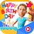 Happy birthday ecards maker icon