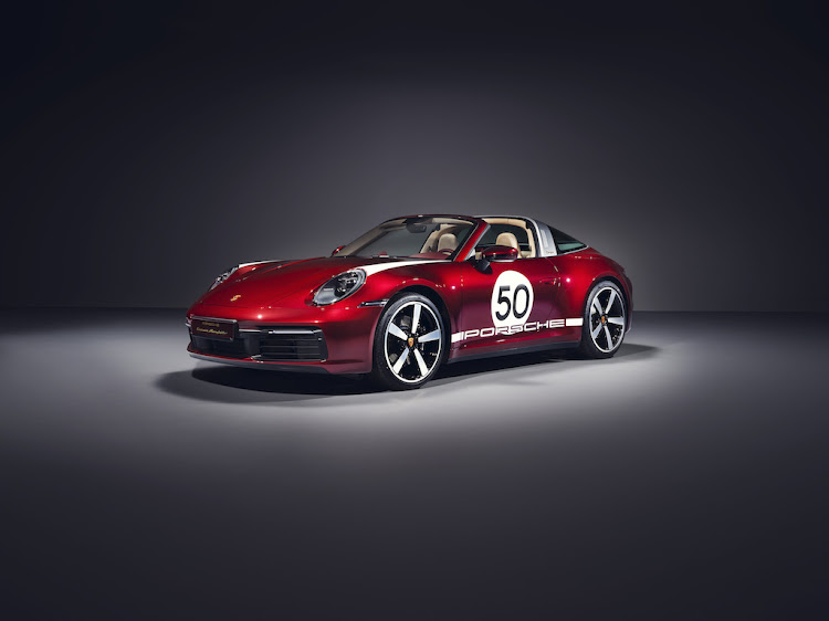 The new 911 Targa 4S Heritage Design Edition.