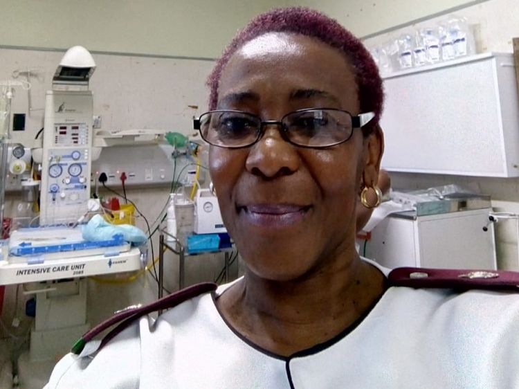 Faith Tshwane says after 30 years in health care she still enjoys the rush of working in casualty.