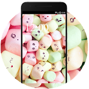 Cute Marshmallow Wallpaper HD  Icon