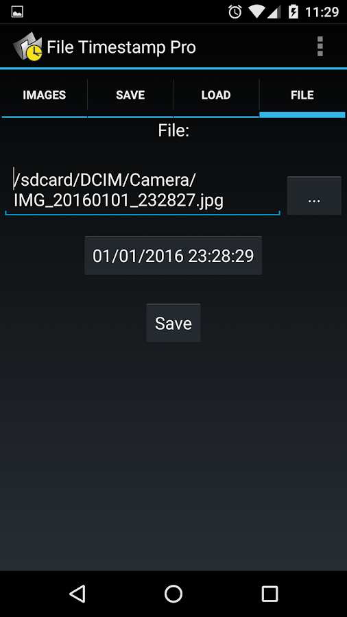    File TimeStamp Pro- screenshot  