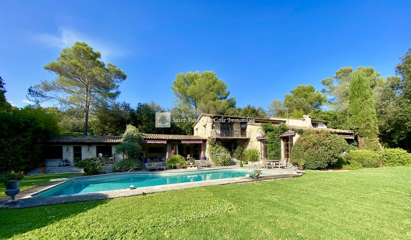 House with pool and terrace Saint Paul de Vence