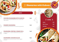 Shawarma Central menu 1