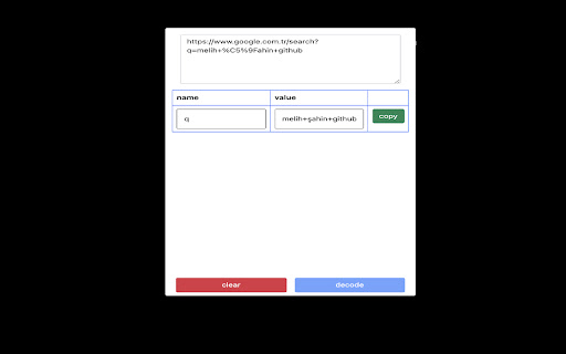 Url decode