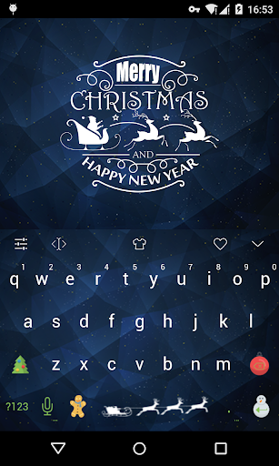 Emoji Keyboard-Christmas Eve