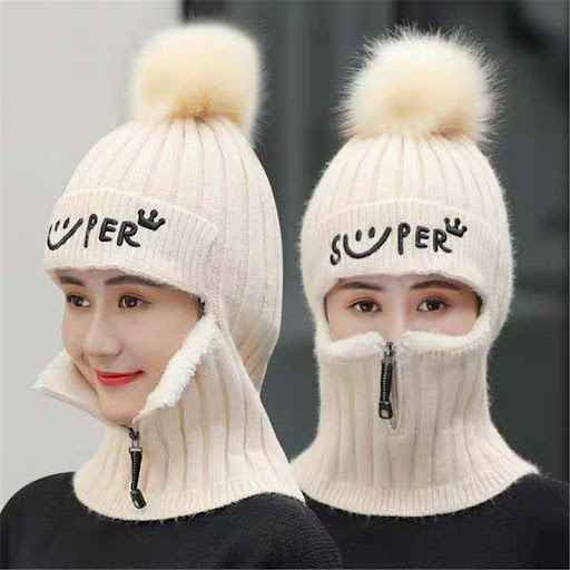 Title 1, Gorros De Invierno Mujeres Cuello Alto Ropa Par...