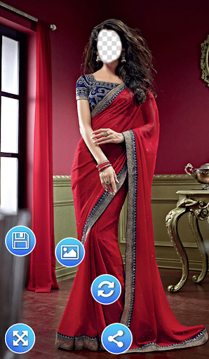 Saree Selfie Photo Frames