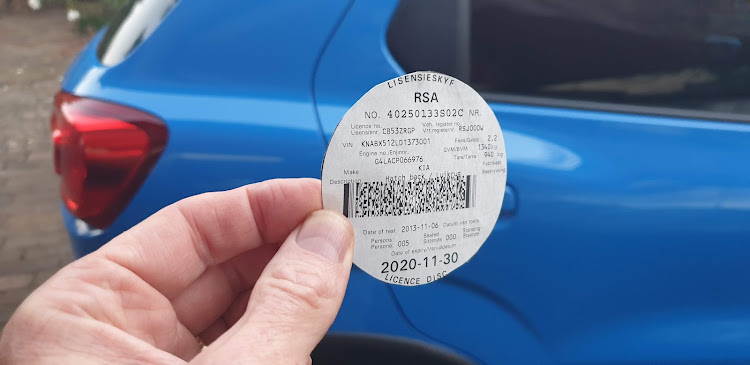 Numerous extensions to the motor vehicle licence expiry date that were granted during the Covid 19 period have resulted in a high number of renewals that are due bu the end of December. Picture: DENIS DROPPA