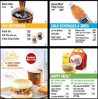 McDonald's menu 5