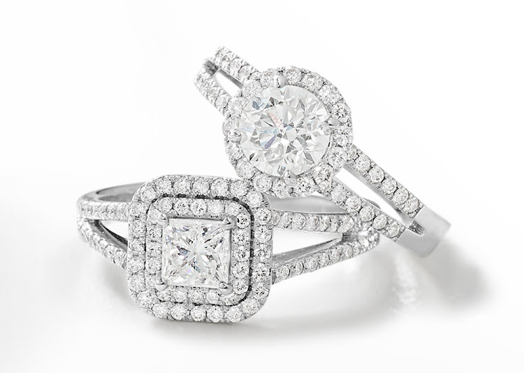 The 18ct white gold and diamond ring was still in her possession. File image used for illustrative purposes only.