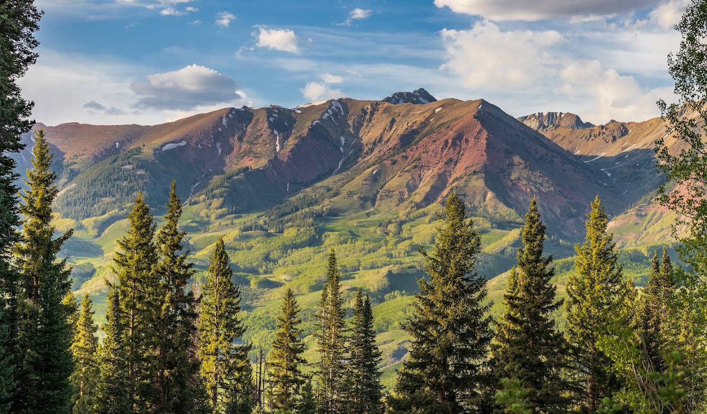 Terrain Mount Crested Butte