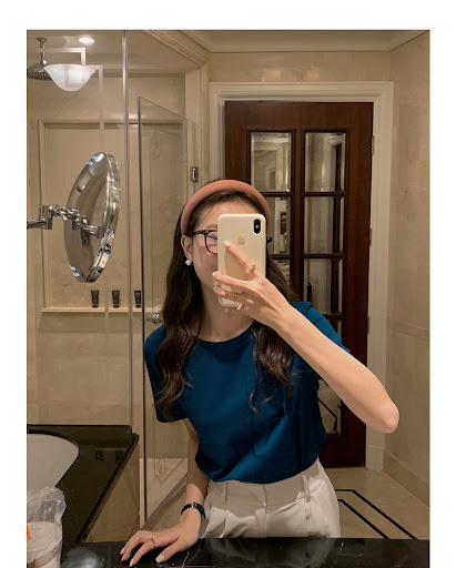 Title 58, Womens Solid Color Round Neck Loose And Slim S...