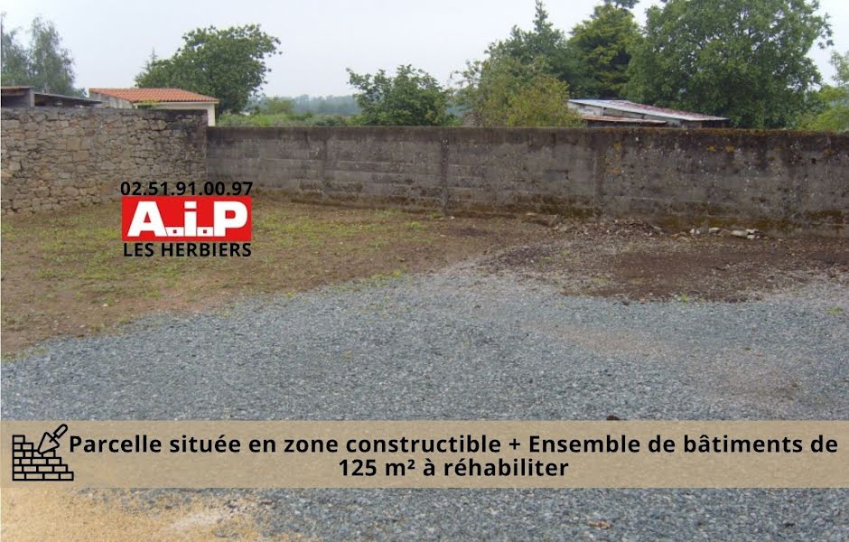 Vente maison 3 pièces 125 m² à Bazoges-en-Paillers (85130), 45 150 €