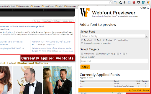 Webfont Previewer