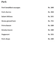 The Oberoi Patisserie and Delicatessen menu 7