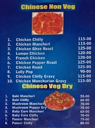 Naidu Biriyani Hut menu 3