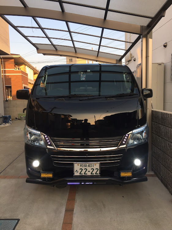 NV350キャラバンのジャオス・スキッドバー・LED加工・ですやんに関するカスタム事例の投稿画像2枚目