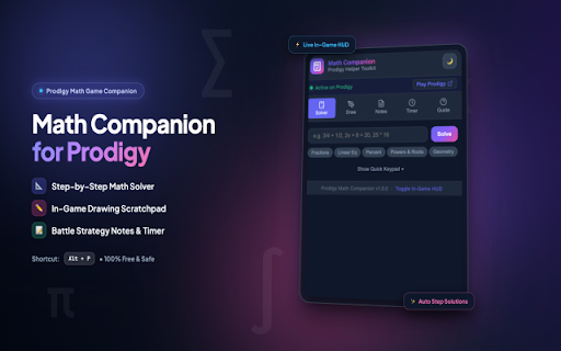 Math Companion for Prodigy screenshot 1