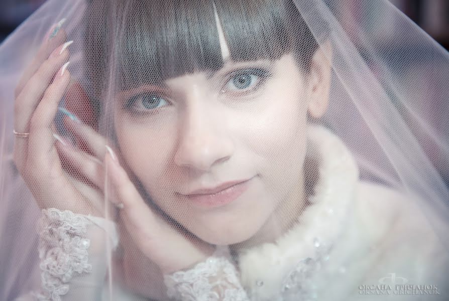 Fotógrafo de casamento Oksana Grichanok (ksushok). Foto de 26 de janeiro 2014