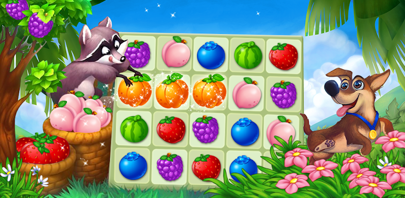 Fruit Splash Match 3 by WordGame Inc.