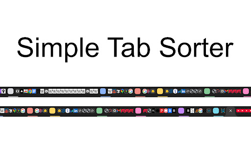 Simple Tab Sorter
