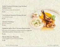 The Colonial Palate menu 8