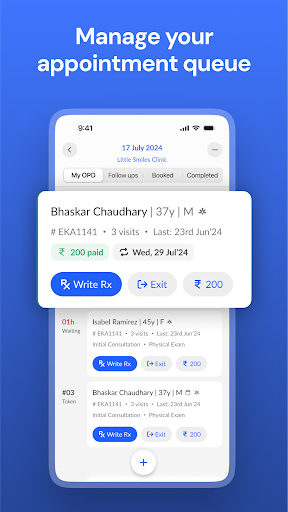 Screenshot Eka Doc: EMR/EHR, AI, Scribe