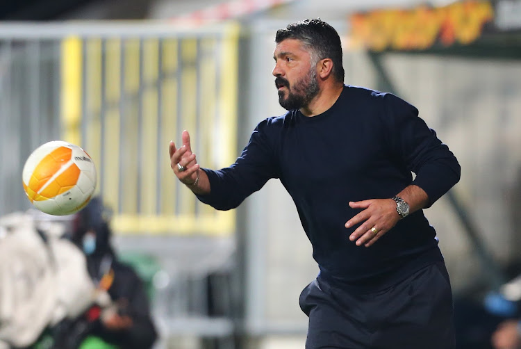 Napoli coach Gennaro Gattuso