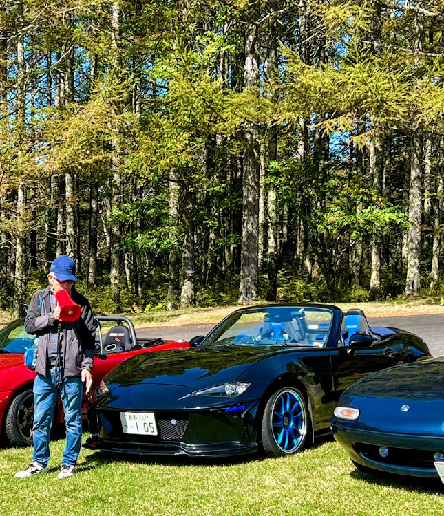 ロードスターのRTMS・女神湖ミーティング・どろすた？・10月もよろしくお願いしますに関するカスタム事例の投稿画像1枚目