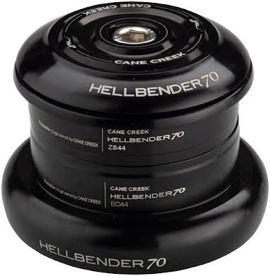 Cane Creek Hellbender 70 Headset ZS44/28.6 EC44/40, Black alternate image 0