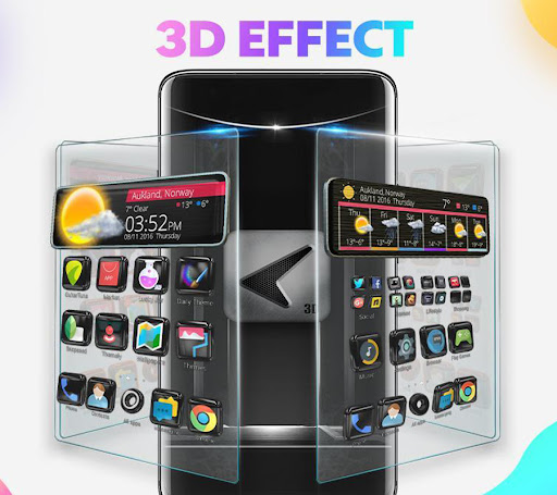 Screenshot cm Launcher -  3D Themes live