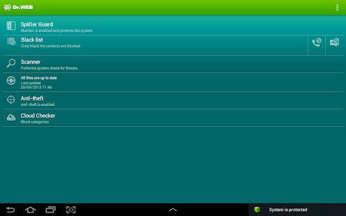 Dr.Web Anti-virus apk Review