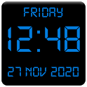 Digital Clock Live Wallpaper