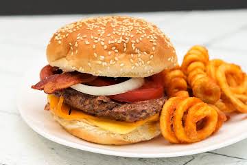 BBQ Bacon Cheeseburger w/Chipotle Mayo