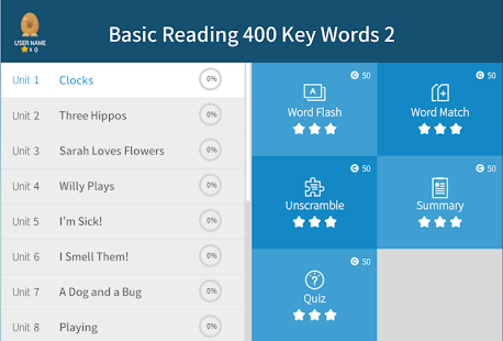 Basic Reading 400 Key Words 2 - náhled