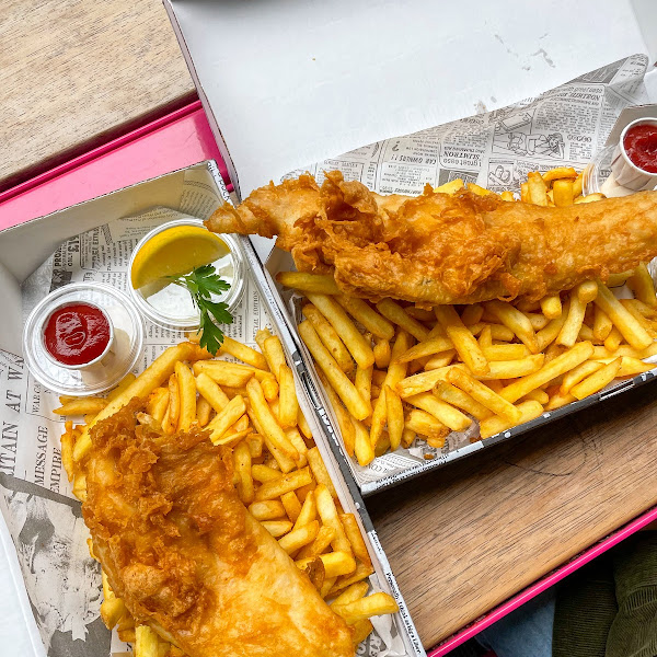 Gluten-Free Fish & Chips at Wicked Fish Spitalfields