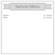 Prabha Ghosh'Er Ghee And Paneer menu 1