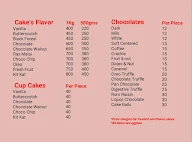 Choco Obsession menu 2